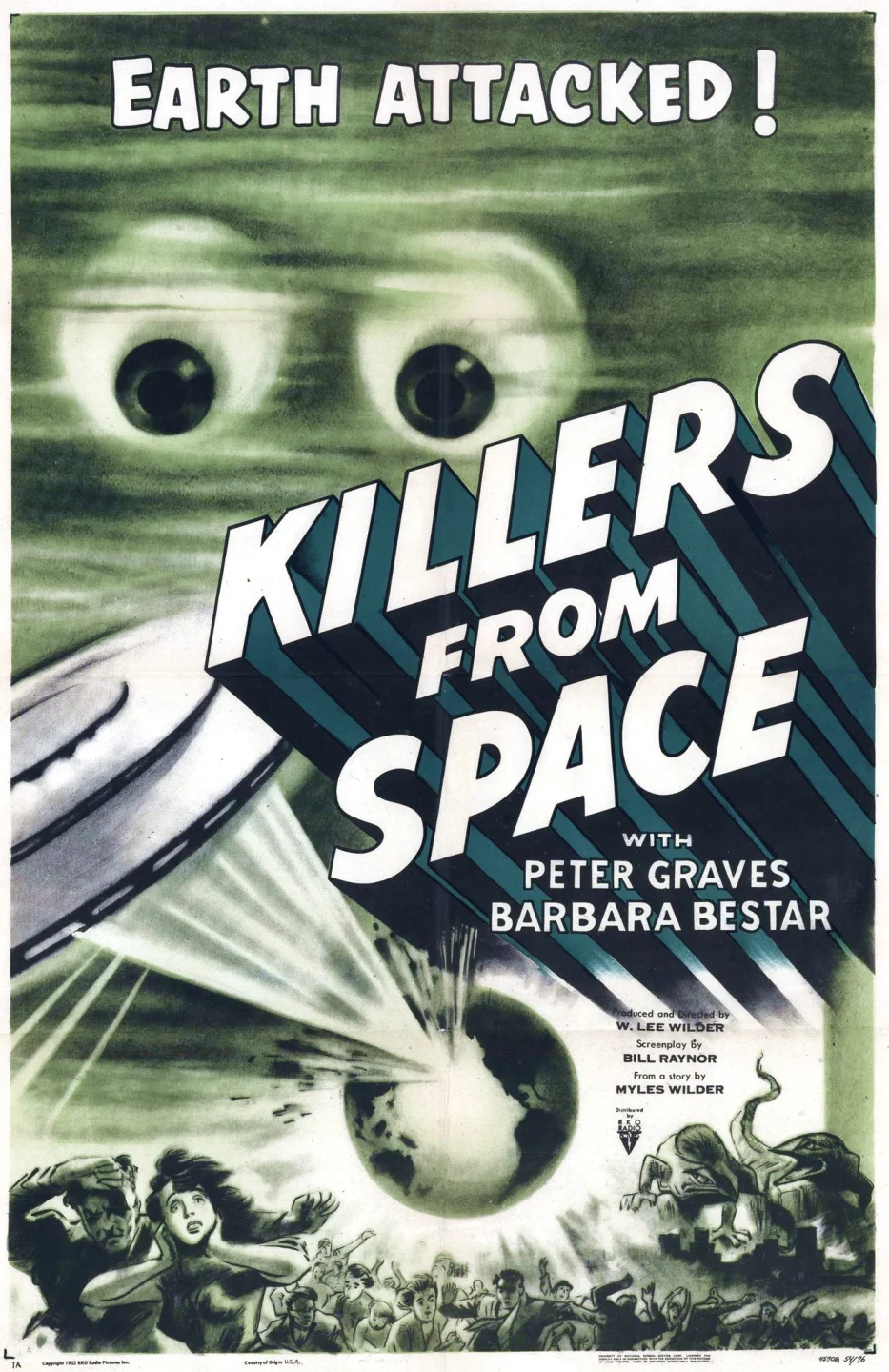 Killers From Space Locandina