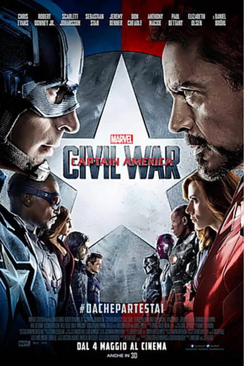 Captain America: Civil War locandina